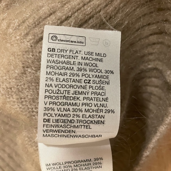 & Other Stories Cropped Mock Neck Sweater - Picture 9 of 9